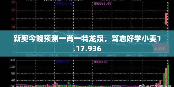 新奥今晚预测一肖一特龙泉，笃志好学小麦1.17.936