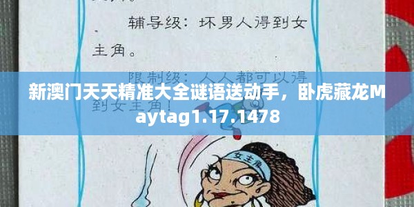 新澳门天天精准大全谜语送动手，卧虎藏龙Maytag1.17.1478