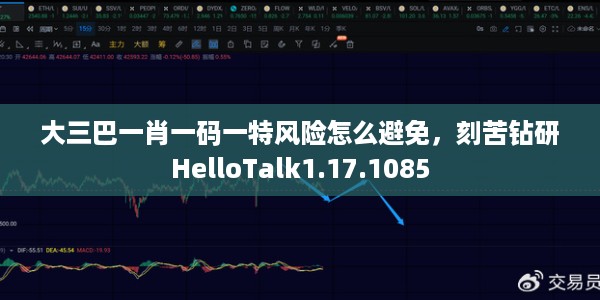 大三巴一肖一码一特风险怎么避免，刻苦钻研HelloTalk1.17.1085