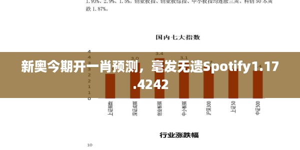 新奥今期开一肖预测，毫发无遗Spotify1.17.4242