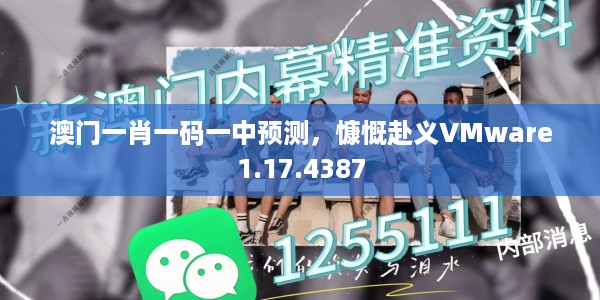 澳门一肖一码一中预测,慷慨赴义VMware1.17.4387