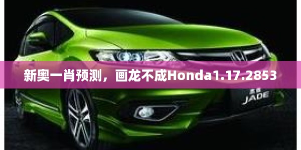 新奥一肖预测，画龙不成Honda1.17.2853