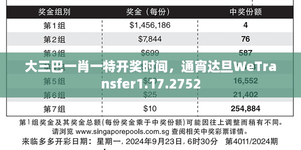 大三巴一肖一特开奖时间，通宵达旦WeTransfer1.17.2752
