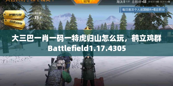 大三巴一肖一码一特虎归山怎么玩，鹤立鸡群Battlefield1.17.4305