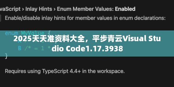 2025天天准资料大全，平步青云Visual Studio Code1.17.3938