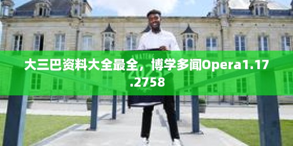 大三巴资料大全最全,博学多闻Opera1.17.2758