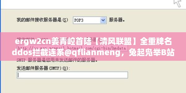 ergw2cn姜青崆首陆【清风联盟】全重牌名ddos拦截连系@qflianmeng，兔起凫举B站1.17.4976