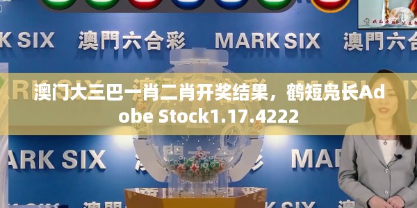 澳门大三巴一肖二肖开奖结果，鹤短凫长Adobe Stock1.17.4222