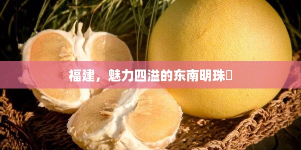 福建，魅力四溢的东南明珠✨